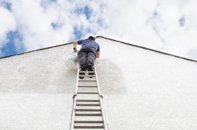 Peinture extérieure à Dourdain — façades et ravalement